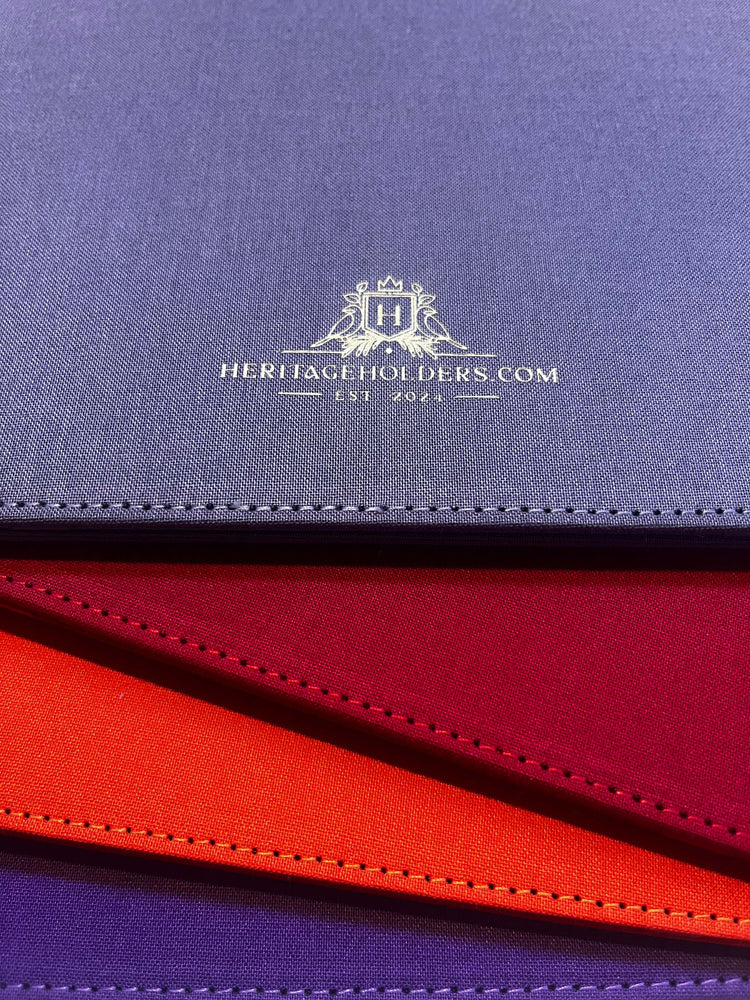 Executive Pedigree Registration Certificate Folder