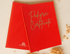 Executive Pedigree Registration Certificate Folder - Burnt Orange