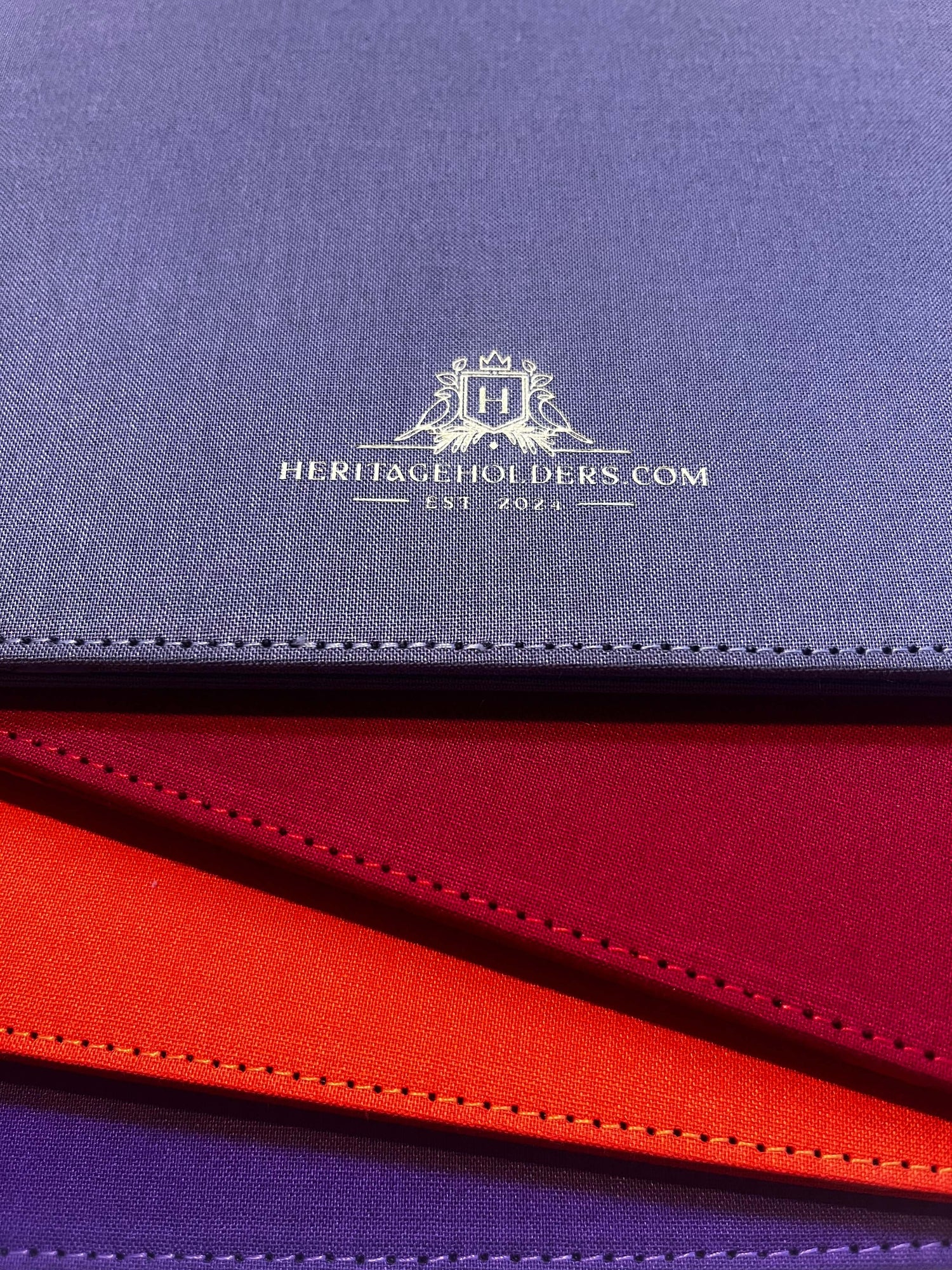 Executive Pedigree Registration Certificate Folder  